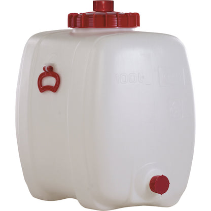 Compact tank, capacity 100 l, LxWxH 650 x 410 x 580 mm.