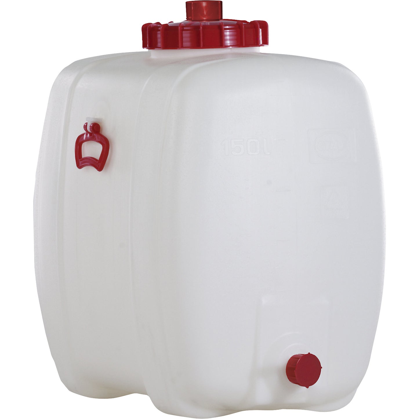 Compact tank, capacity 150 l, LxWxH 740 x 470 x 660 mm.