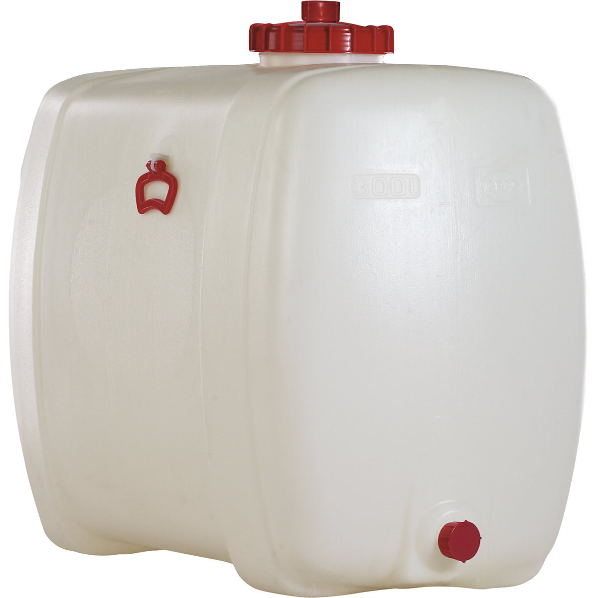 Compact tank, capacity 300 l, LxWxH 870 x 600 x 790 mm.