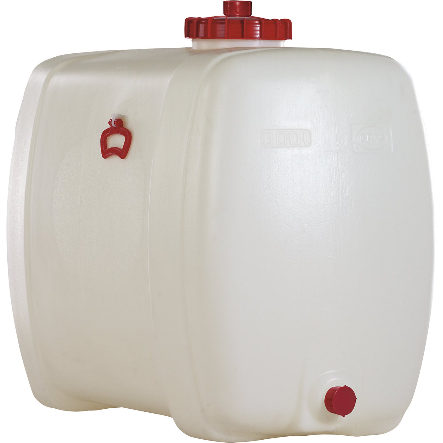 Compact tank, capacity 300 l, LxWxH 870 x 600 x 790 mm.
