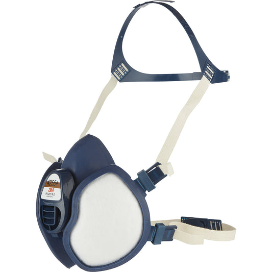 4000+ series half mask, filter class FFA2P3 R D, maintenance free.