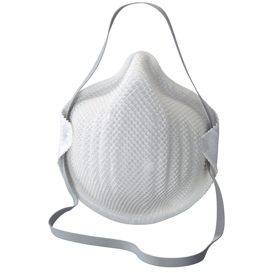Respiratory protection mask FFP2 NR D, without exhalation valve, pack of 20, white.