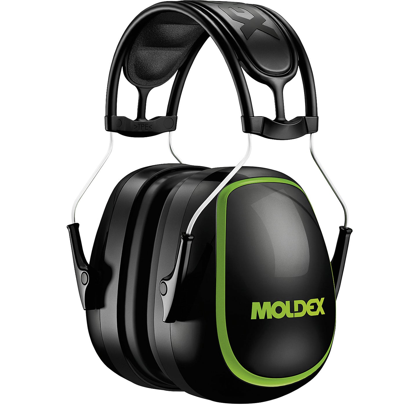 M6 ear muffs, SNR = 35 dB, black/green.