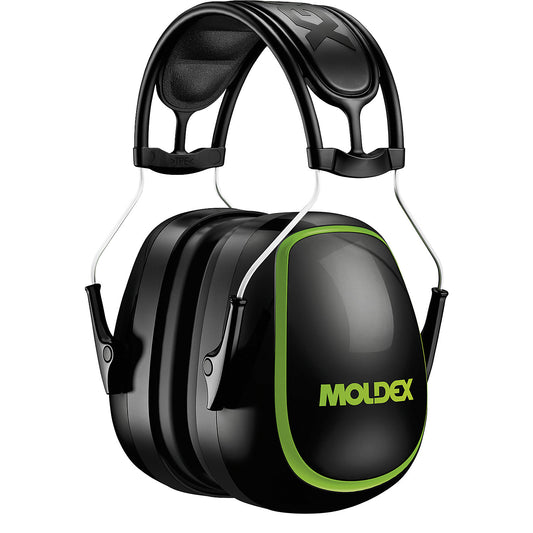 M6 ear muffs, SNR = 35 dB, black/green.
