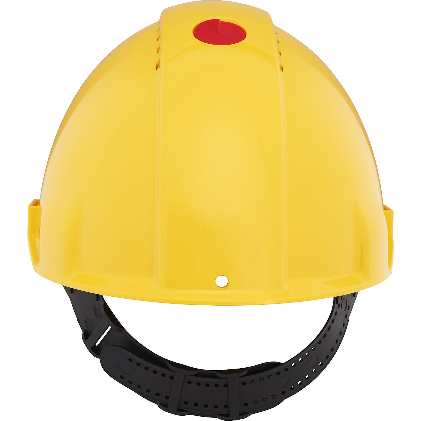 Safety helmet G3000 ventilated, with Uvicator™ sensor, pinlock, sweatband, yellow.