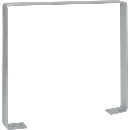 GILA parking rail, steel 70 x 10 mm, hot dip galvanised.