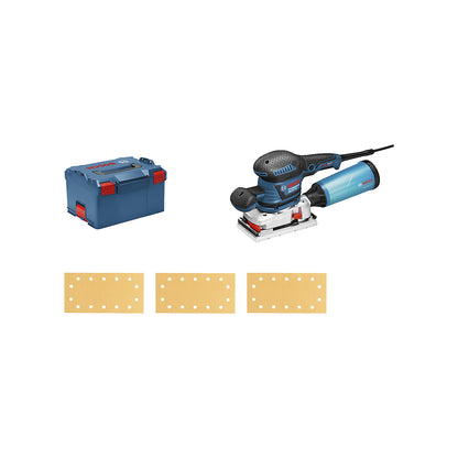 GSS 230 AVE Professional orbital sander, in L-BOXX with additional handle, 80 dB(A).