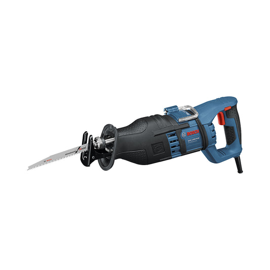 GSA 1300 PCE Professional reciprocating saw, in a handyman's case with sabre saw blade, 95 dB(A).