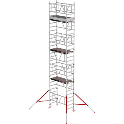 MiTOWER Plus quick assembly mobile access tower, Fiber-Deck® platform, working height 8 m.