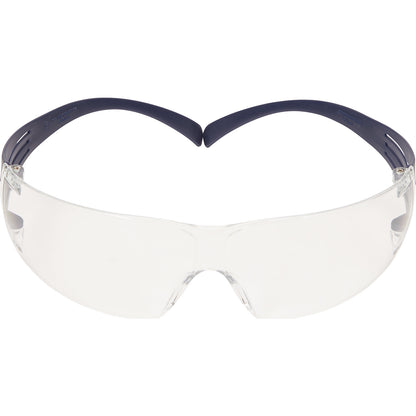 SecureFit™ 200 safety goggles, anti-fog coating, blue, clear lens.