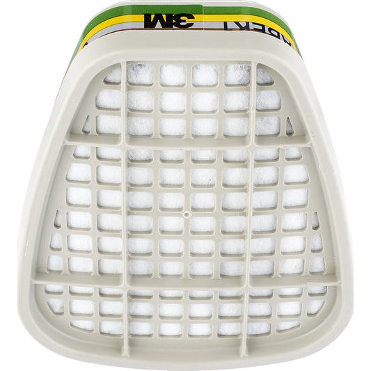 Gas and combined filter 6059, protection level ABEK1, pack of 8, for 6000 mask series.