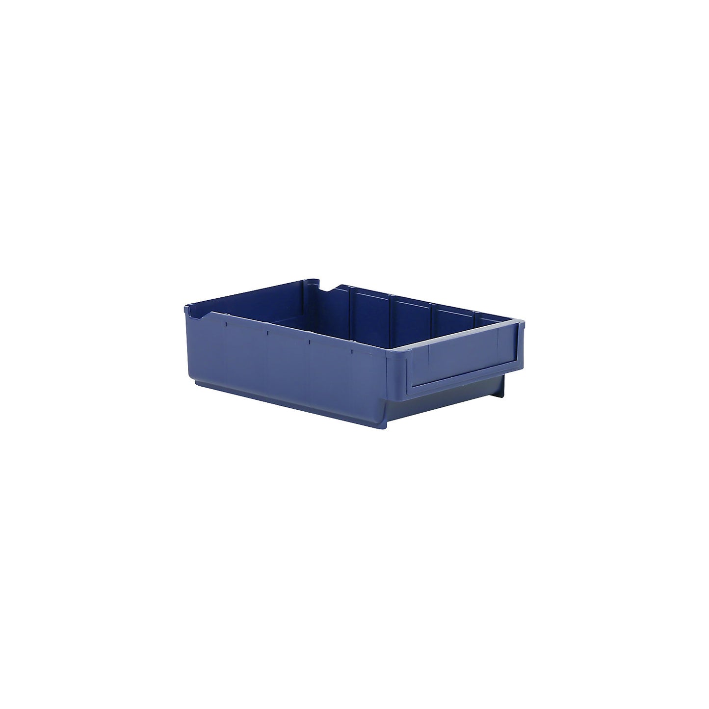 Shelf bin made of polypropylene, blue, LxWxH 300 x 188 x 80 mm, pack of 20.