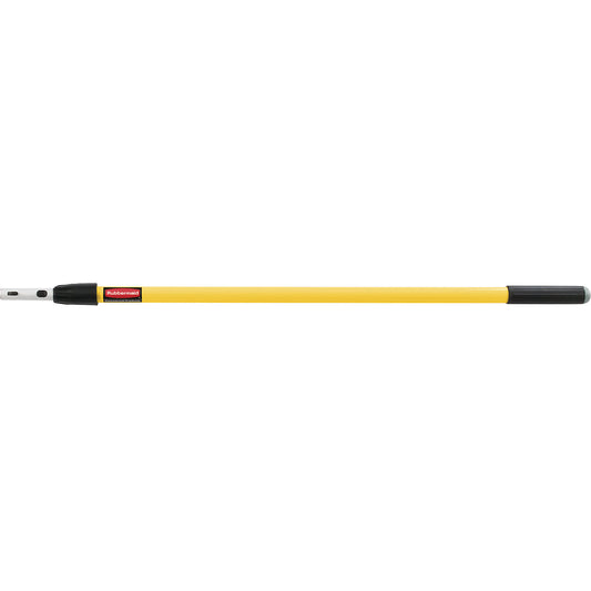 HYGEN™ QUICK CONNECT telescopic handle, length 1219 - 1829 mm, Ø 53 mm, yellow.