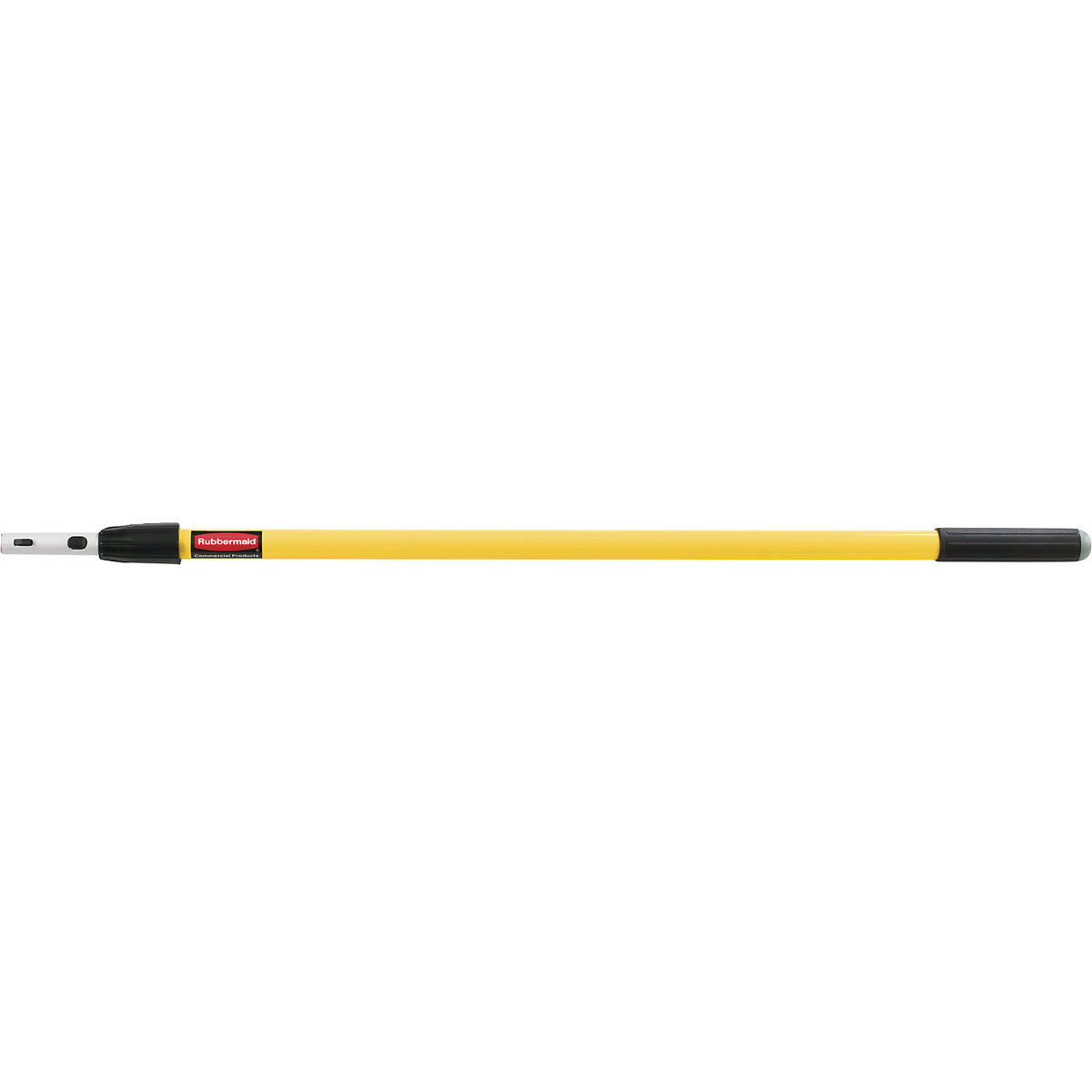 HYGEN™ QUICK CONNECT telescopic handle, length 1219 - 1829 mm, Ø 53 mm, yellow.