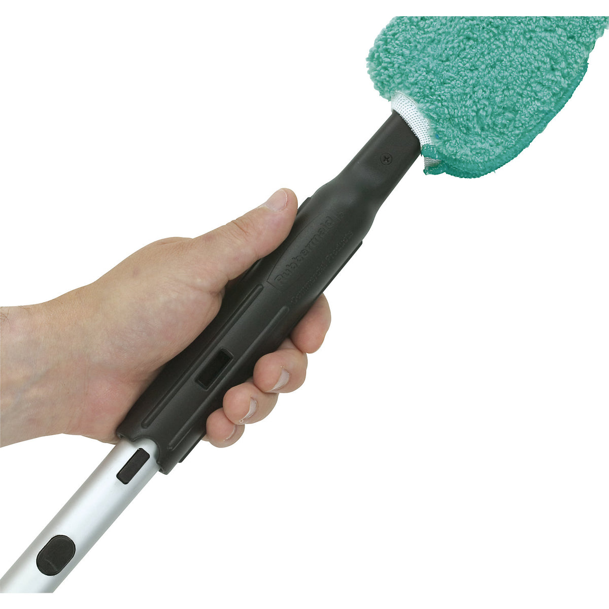 HYGEN™ QUICK CONNECT telescopic handle, length 1219 - 1829 mm, Ø 53 mm, yellow.