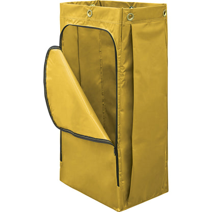 Recycling sack, capacity 128 l, with universal symbol, yellow.