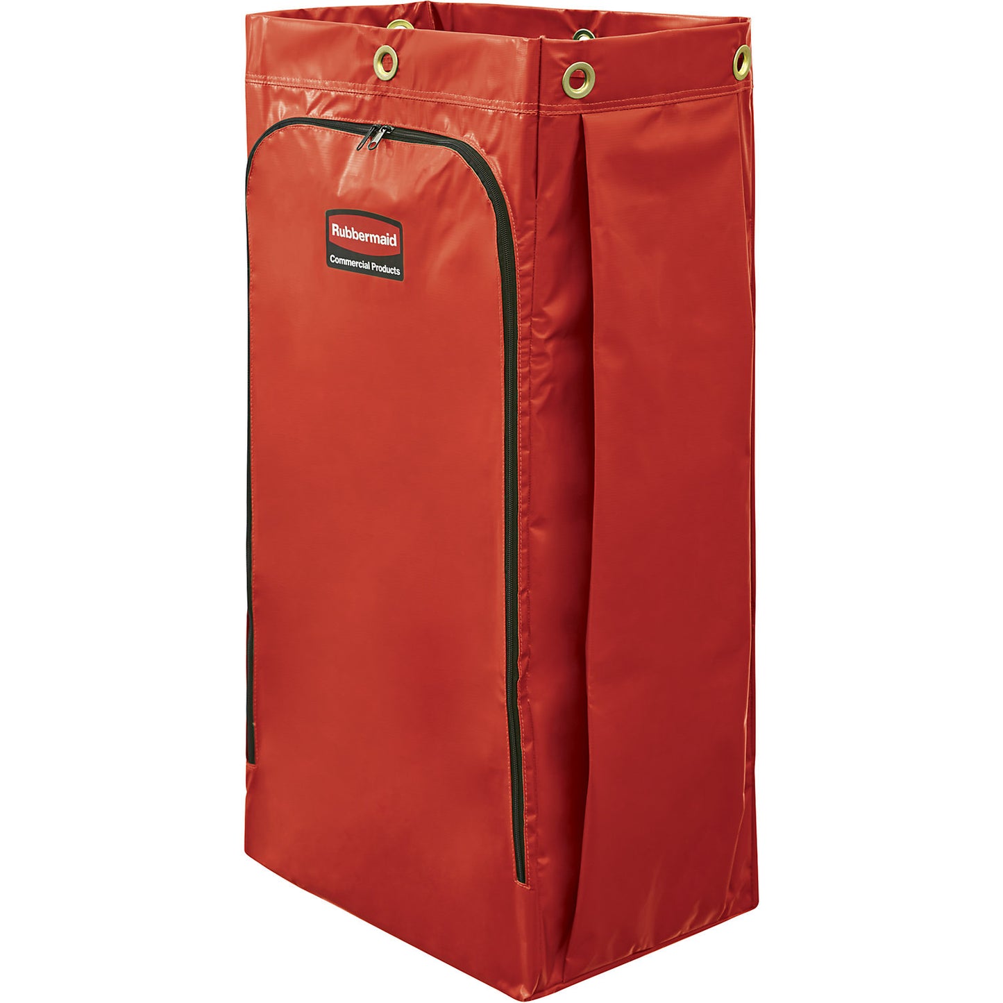 Recycling sack, capacity 128 l, with universal symbol, red.