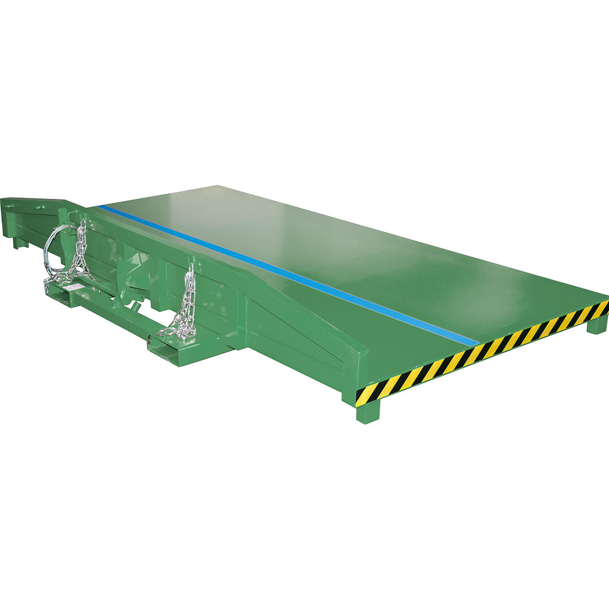 RGP platform for scrap, LxWxH 1540 x 2500 x 375 mm, reseda green.