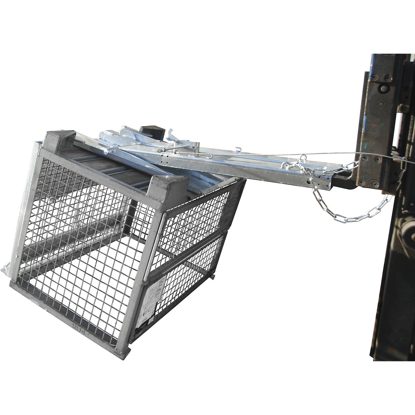 KIPPOMAT, LxWxH 1845 x 1160 x 1020 mm, max. load 500 kg, with manual tilting operation.