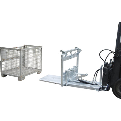 KIPPOMAT, LxWxH 1845 x 1160 x 1020 mm, max. load 500 kg, with stacker hydraulics.