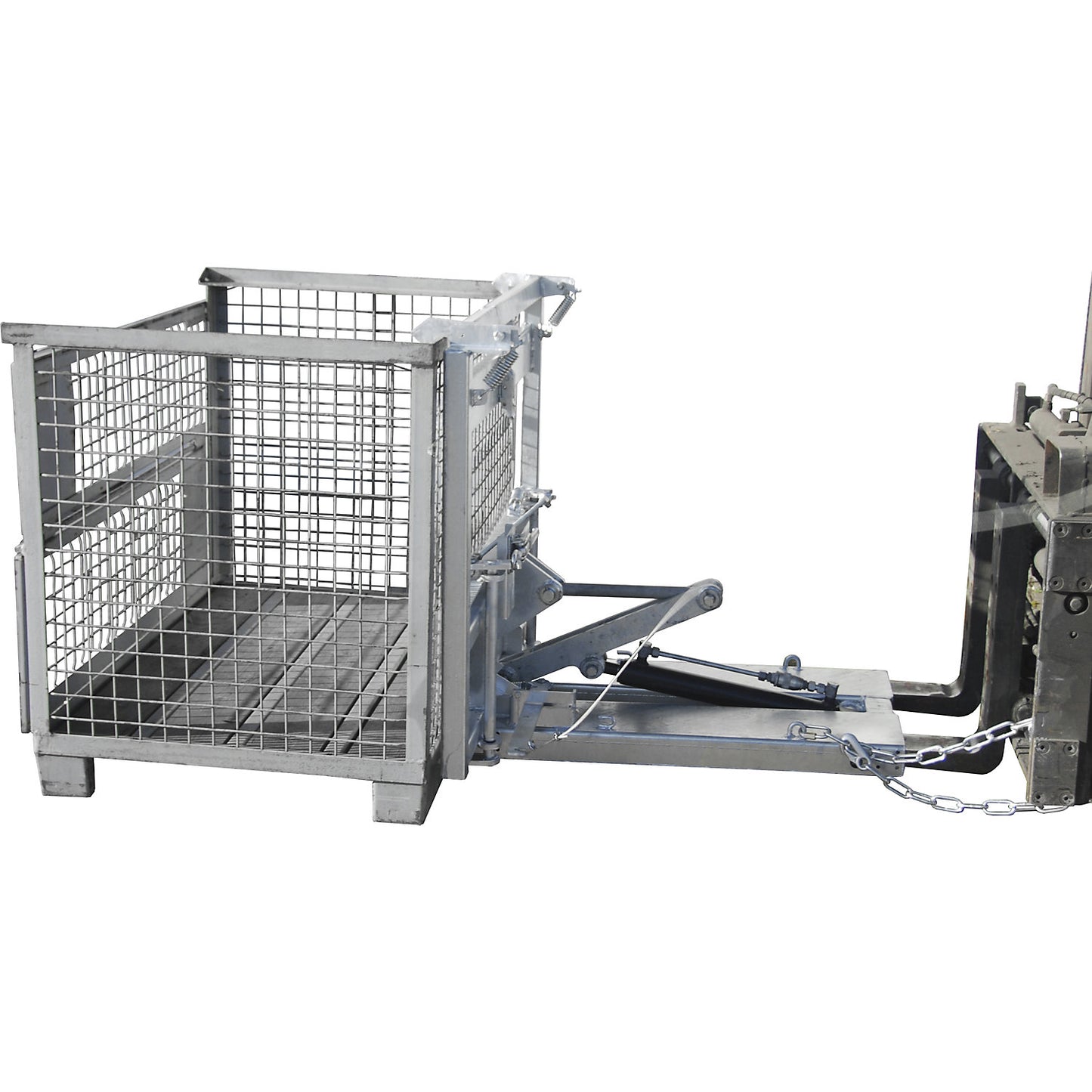 KIPPOMAT, LxWxH 1845 x 1160 x 1020 mm, max. load 500 kg, with manual tilting operation, adjustable tilting brake.