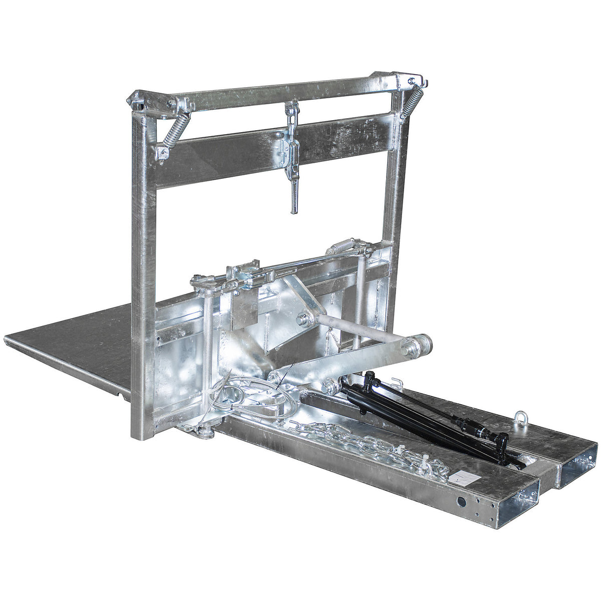 KIPPOMAT, LxWxH 1845 x 1160 x 1020 mm, max. load 500 kg, with manual tilting operation, adjustable tilting brake.