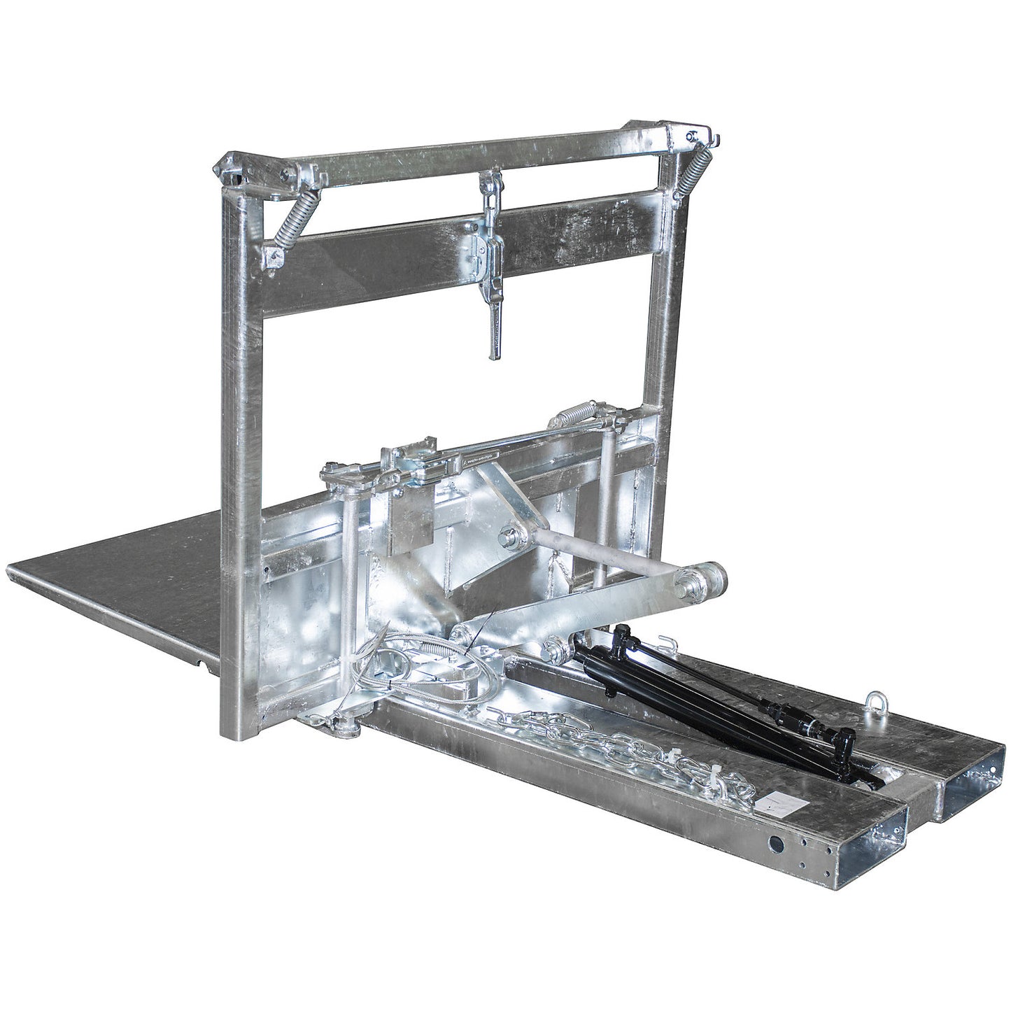 KIPPOMAT, LxWxH 1845 x 1160 x 1020 mm, max. load 500 kg, with manual tilting operation, adjustable tilting brake.