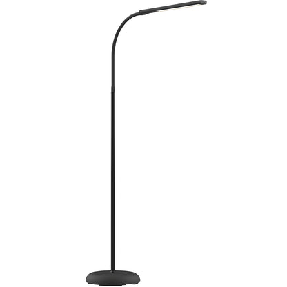 MAULpirro LED floor lamp, dimmable, 6 W, black.