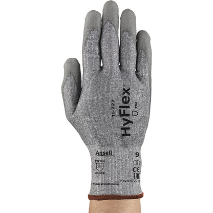 HyFlex® 11-727 work gloves, grey, pack of 12 pairs, size 6.