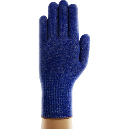 HyFlex® 72-400 work gloves, blue, pack of 12 pairs, size 6.