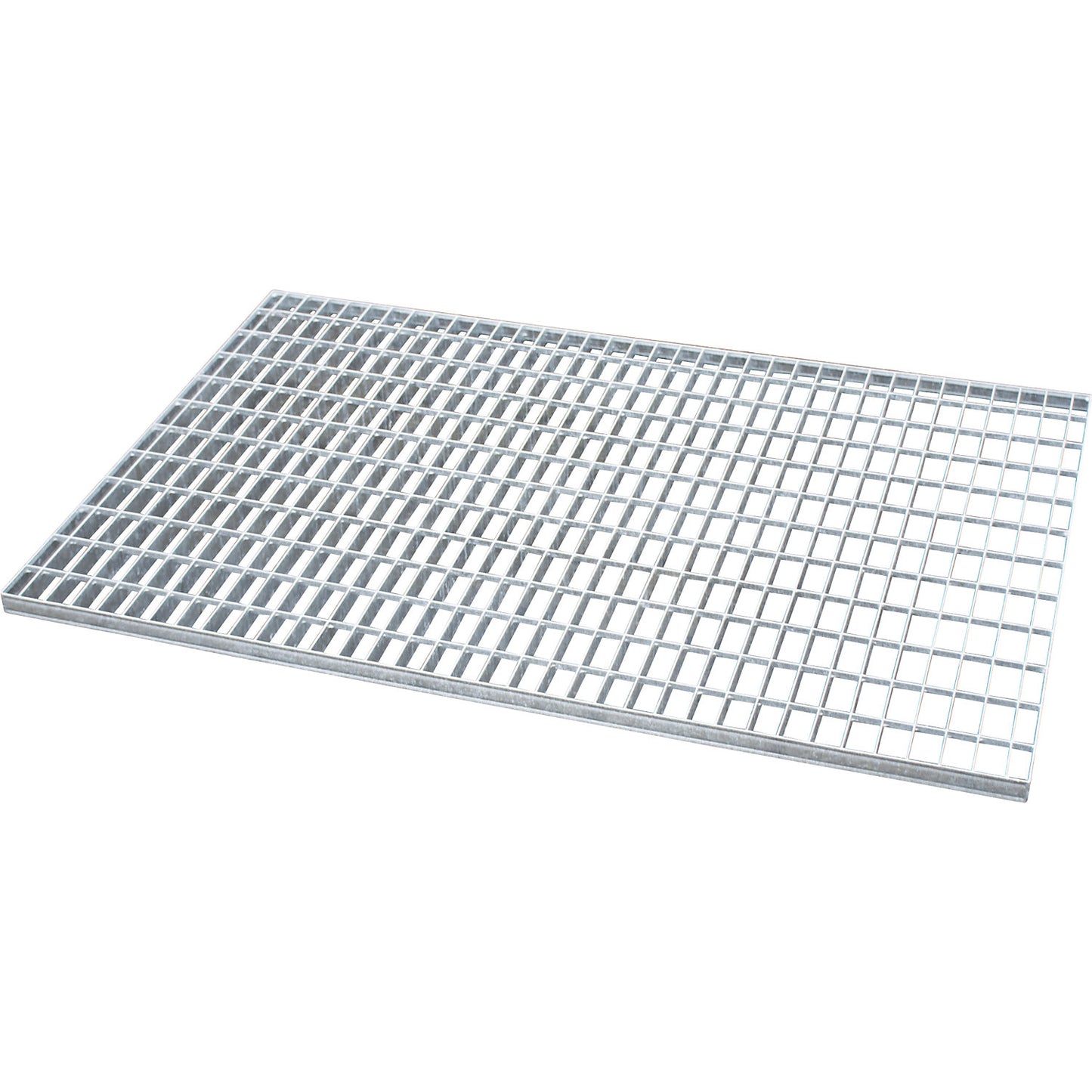 Grate, for sump trays for 200 l drums, zinc plated, LxWxH 1200 x 800 x 360 mm.