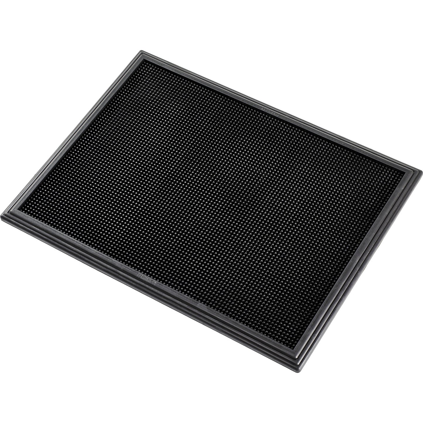 Sani-Trax® disinfection matting, HxWxD 19 x 600 x 450 mm, fillable, black.