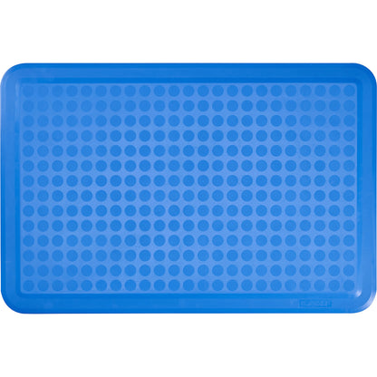 Sani-Flex™ anti-fatigue matting, HxWxD 12.7 x 900 x 600 mm, blue.
