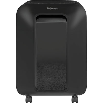 LX201 document shredder, particles 2 x 12 mm, 11 sheets, black.
