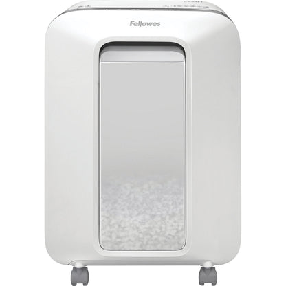 LX201 document shredder, particles 2 x 12 mm, 11 sheets, white.