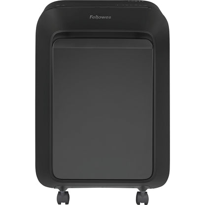 LX211 document shredder, particles 2 x 12 mm, 14 sheets, black.
