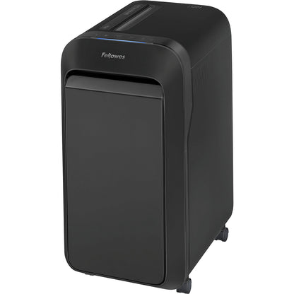 LX221 document shredder, particles 2 x 12 mm, 18 sheets, black.