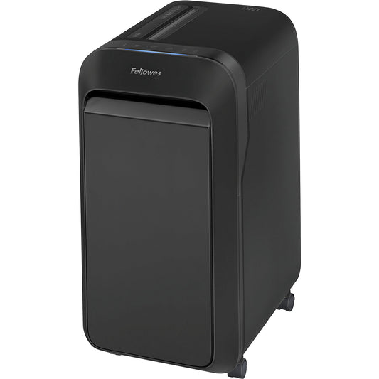 LX221 document shredder, particles 2 x 12 mm, 18 sheets, black.