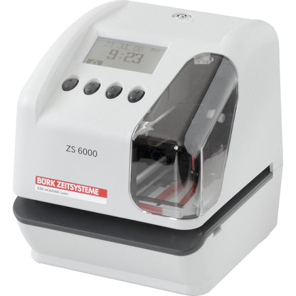 ZS 6000 time/date/text printer, HxWxD 181 x 156 x 179 mm, light grey/dark grey.