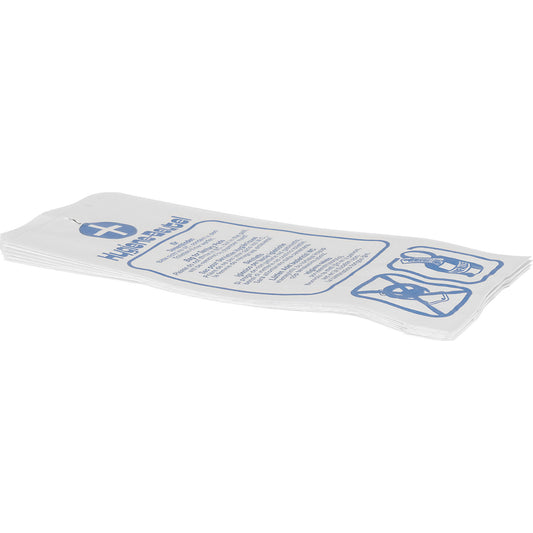 Hygienic paper bag, HxW 290 x 108 mm, pack of 1000.