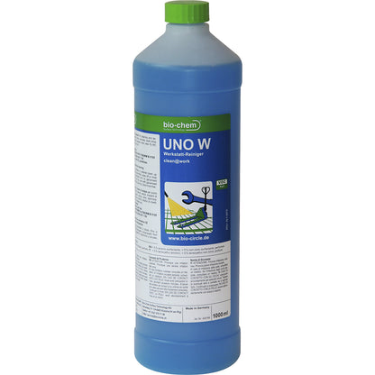 UNO W workshop cleaner, pack of 10 x 1 l bottles, low foaming.