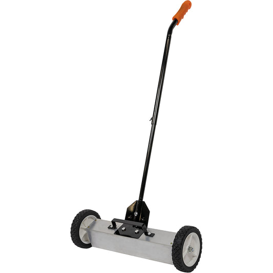 Magnetic broom, ergonomic, with infinitely adjustable handle, sweeping width 450 mm.