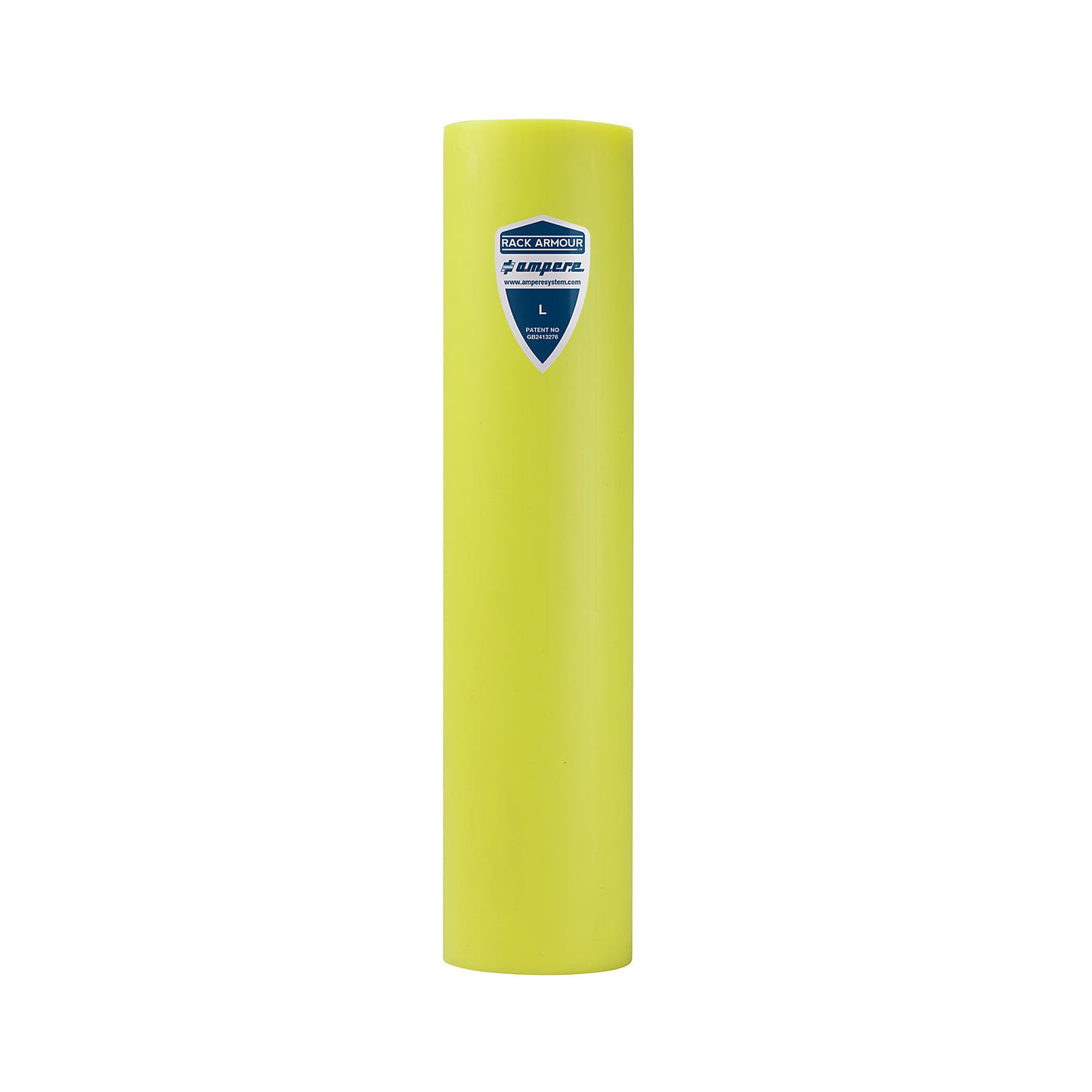 Impact protection for pallet racking, made of plastic, upright frame width 101 - 110 mm.