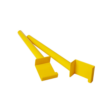 Assembly tool, 1 pair, hot dip galvanised steel, yellow.