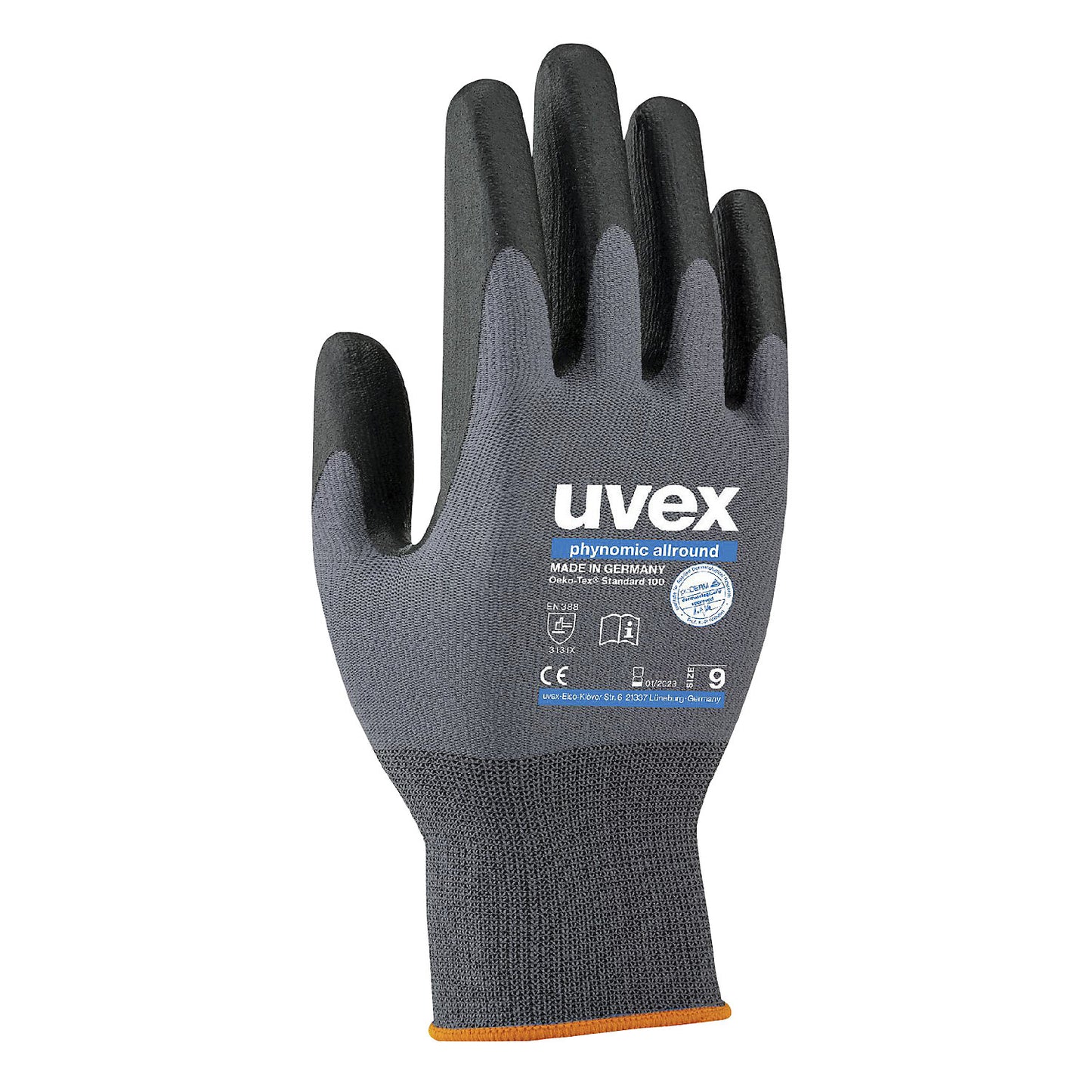 phynomic allround protective gloves, pack of 10 pairs, size 7.