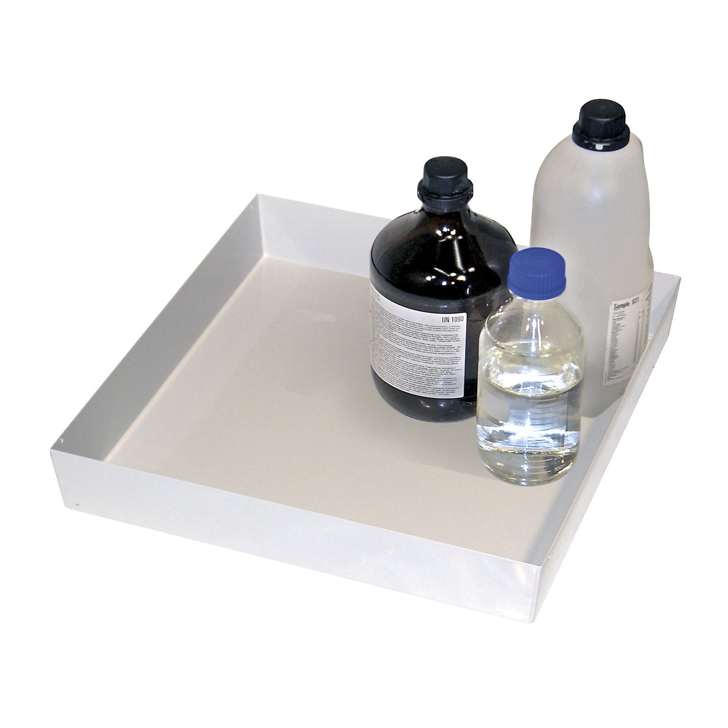 Tray shelf, for vertical pull-out cabinet, light grey.