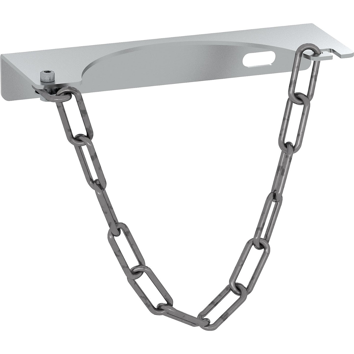 Gas cylinder wall mounting bracket, for 1 bottle, for max. cylinder-Ø 140 mm.