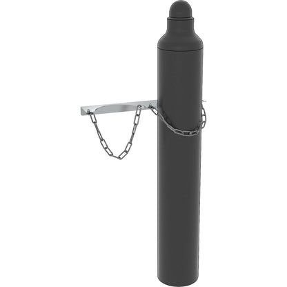 Gas cylinder wall mounting bracket, for 2 bottles, for max. cylinder-Ø 140 mm.