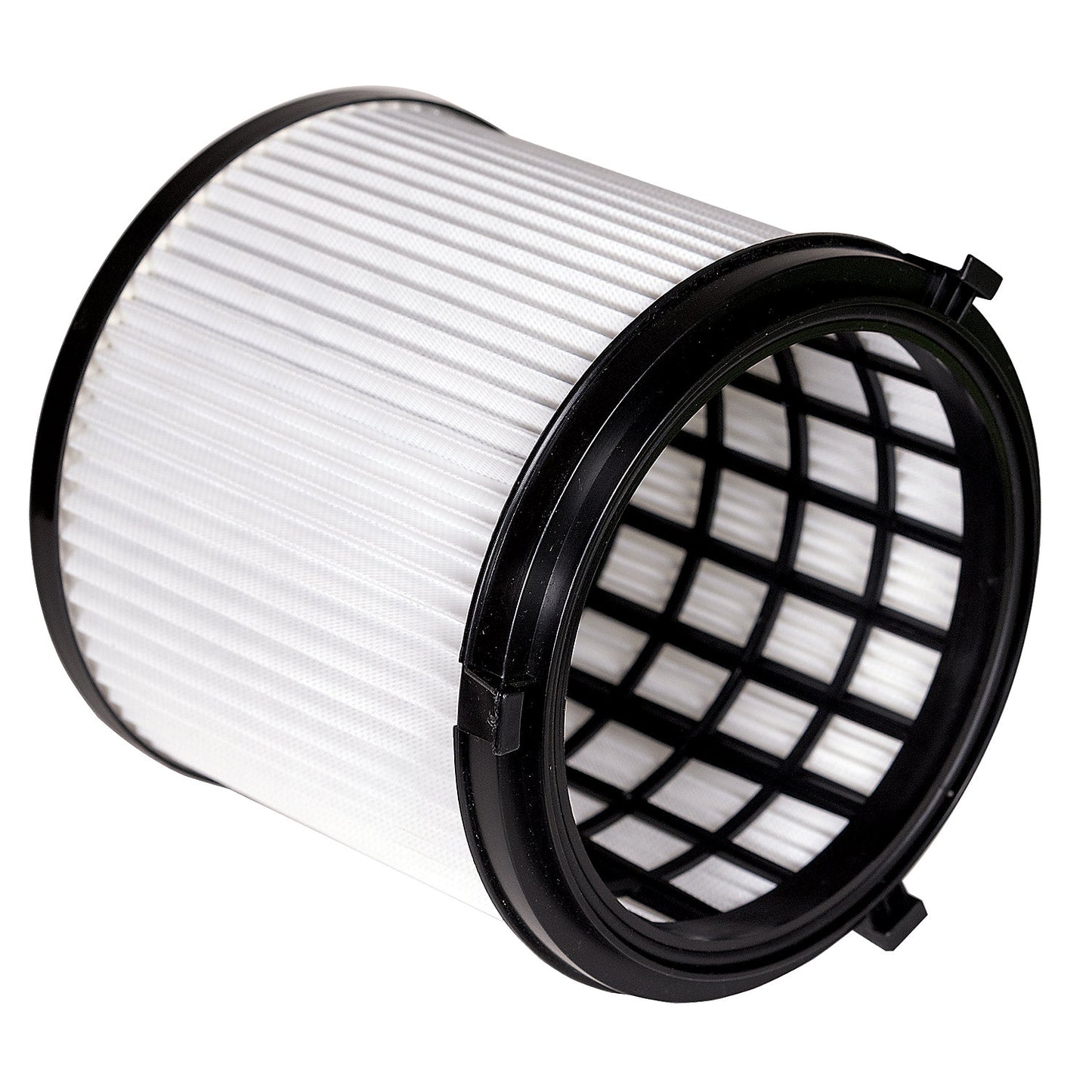 Filter cartridge, HEPA13, for wet and dry vacuum cleaners.