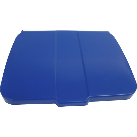 Lid, for POLY III cleaning trolley, blue.